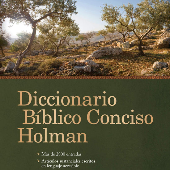 Diccionario Bíblico Conciso Holman - Pura Vida Books