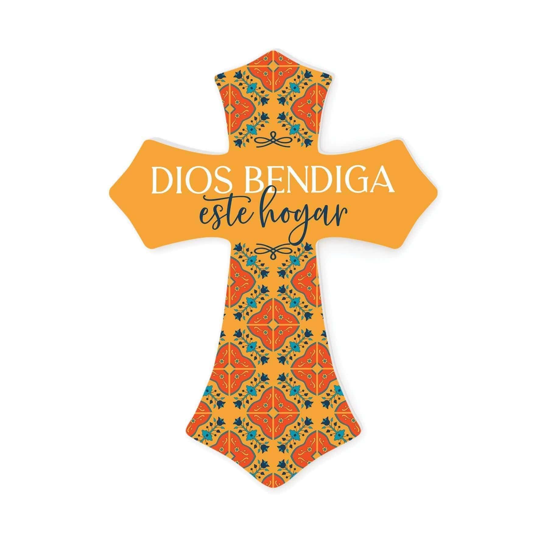 Dios Bendiga Este Hogar Cross Décor - Pura Vida Books