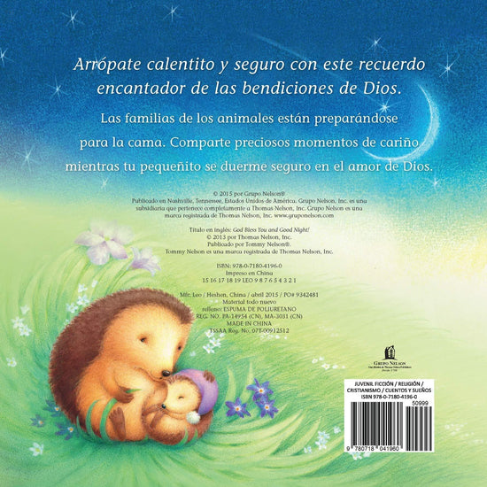 Dios te Bendiga y Buenas Noches - Hannah C. Hall - Pura Vida Books