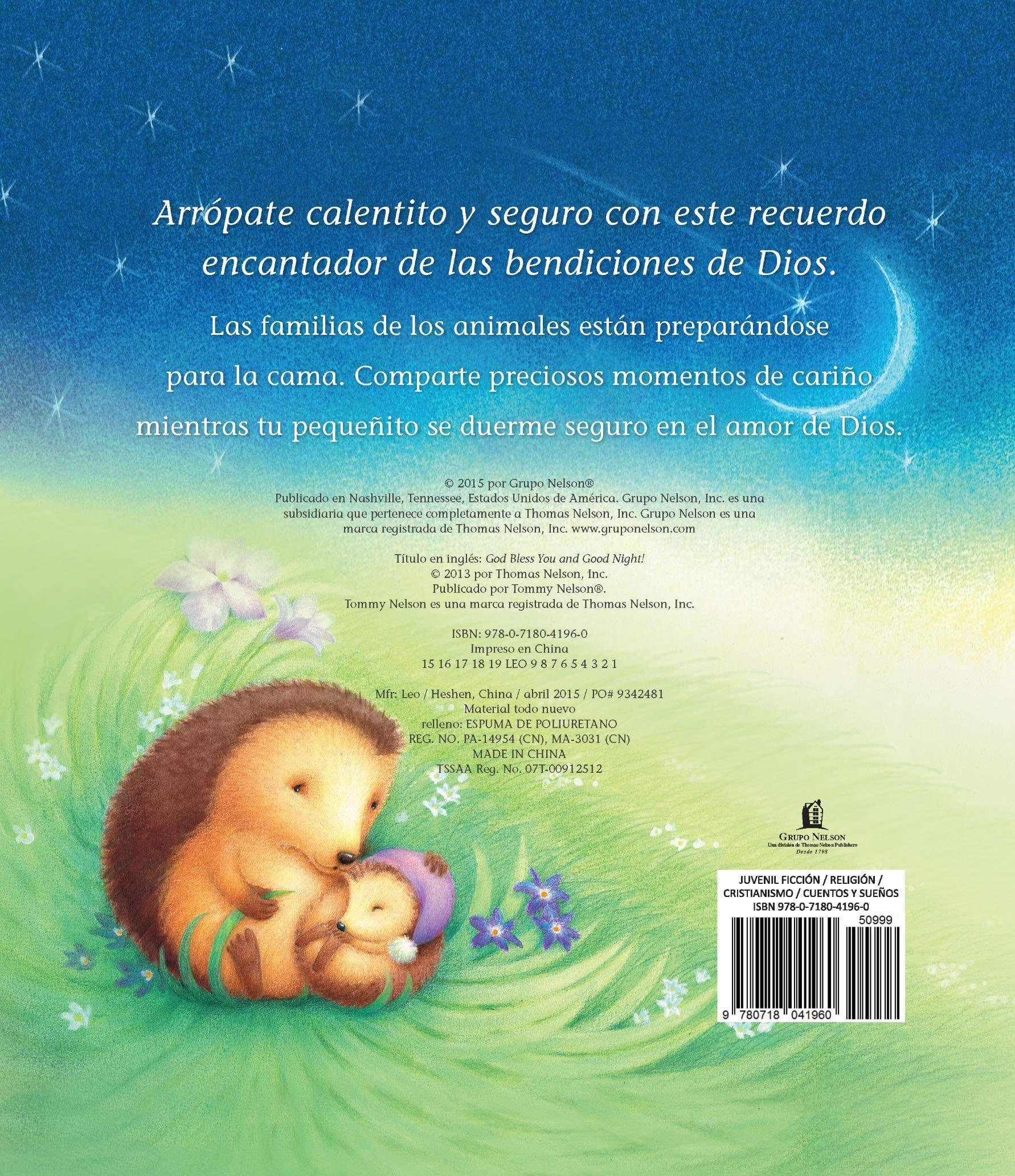 Dios te Bendiga y Buenas Noches - Hannah C. Hall - Pura Vida Books