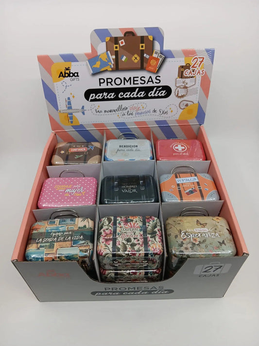 Maletas con 40 Promesas | Display de 27
