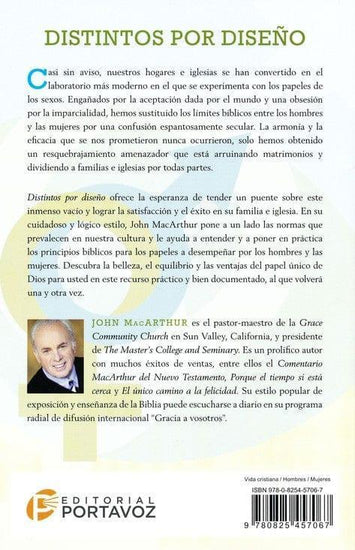 Distintos por diseño- John MacArthur - Pura Vida Books