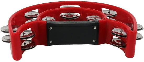 Doble Tambourine Red (Pandero Rojo) - Pura Vida Books