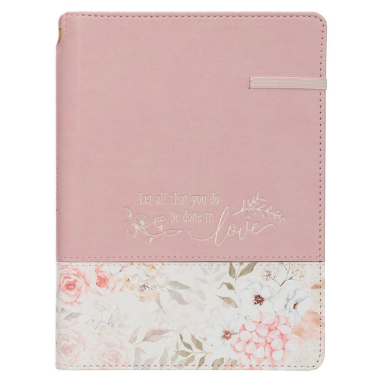 Done in Love Pink Floral Classic Journal - Pura Vida Books