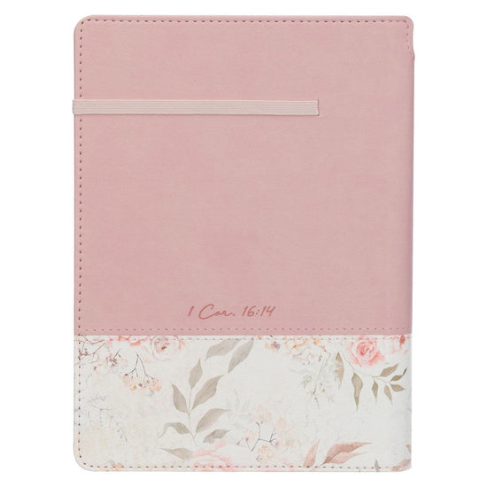 Done in Love Pink Floral Classic Journal - Pura Vida Books