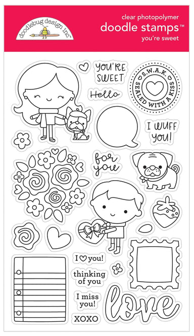 Doodle Stamps - You’re Sweet - Pura Vida Books