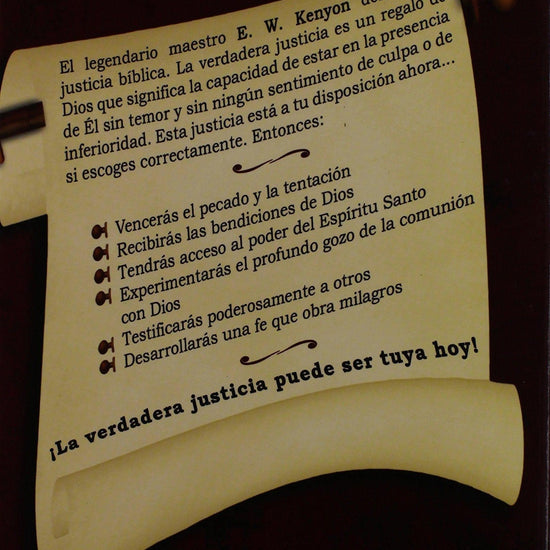 Dos tipos de justicia - E. W. Kenyon - Pura Vida Books