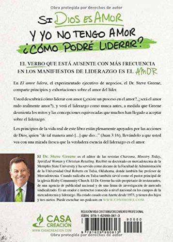 El Amor Lidera - Dr Steve Greene - Pura Vida Books