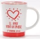 El Amor Todo Lo Puede - Taza Elegante - Pura Vida Books