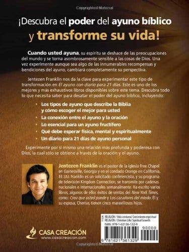 El Ayuno Con Diario Para 21 días - Jentezen Franklin - Pura Vida Books