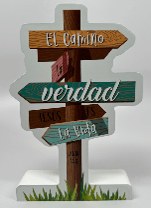 El Camino, La Verdad y La Vida - Plaqué Madera Encrucijada