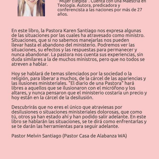 El Diario de una Pastora: "Voy a contar lo que otros no se atreven a hablar" - Pura Vida Books