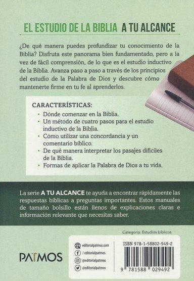 El Estudio de la Biblia a tu alcance - Pura Vida Books