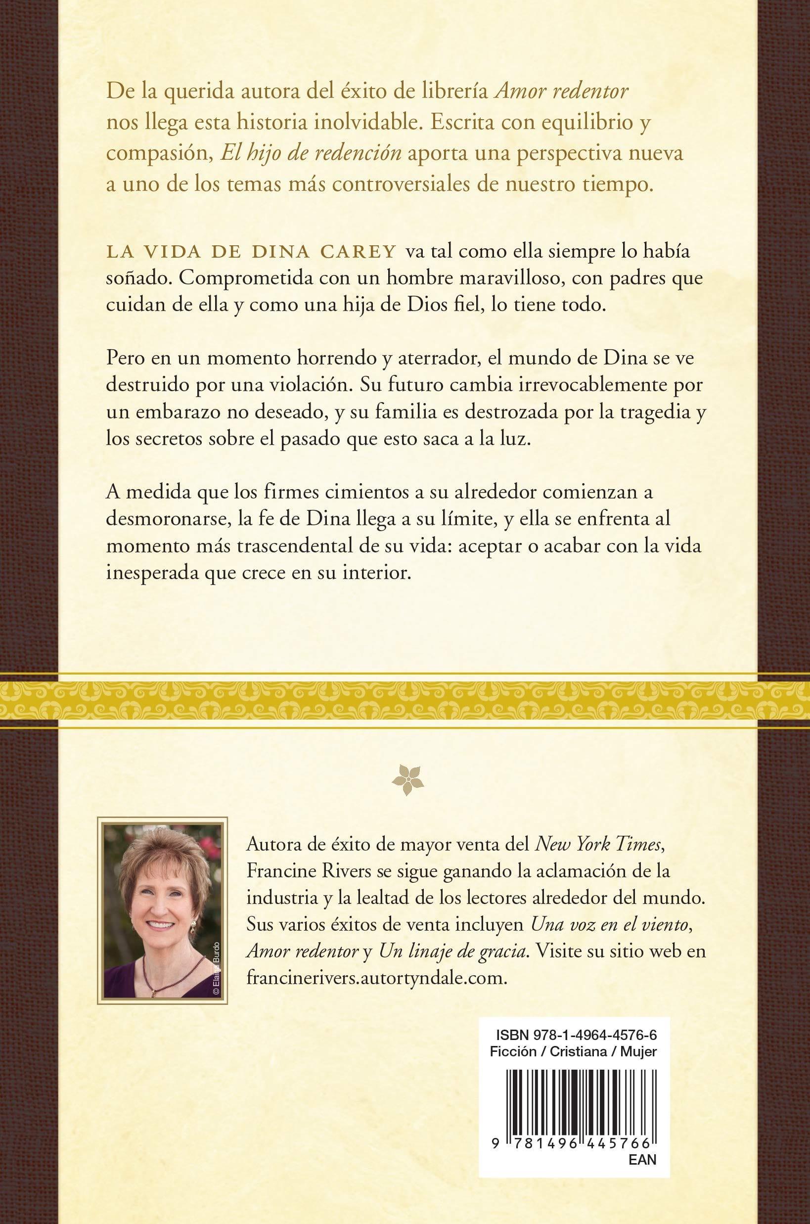 El hijo de redención - Francine Rivers - Pura Vida Books