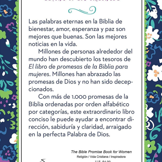 El libro de promesas de la Biblia para mujeres - Pura Vida Books