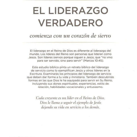 El Liderazgo de Jesus - C. Gene Wilkes - Pura Vida Books