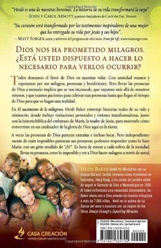 El Nacimiento de lo milagroso - Heidi Baker - Pura Vida Books