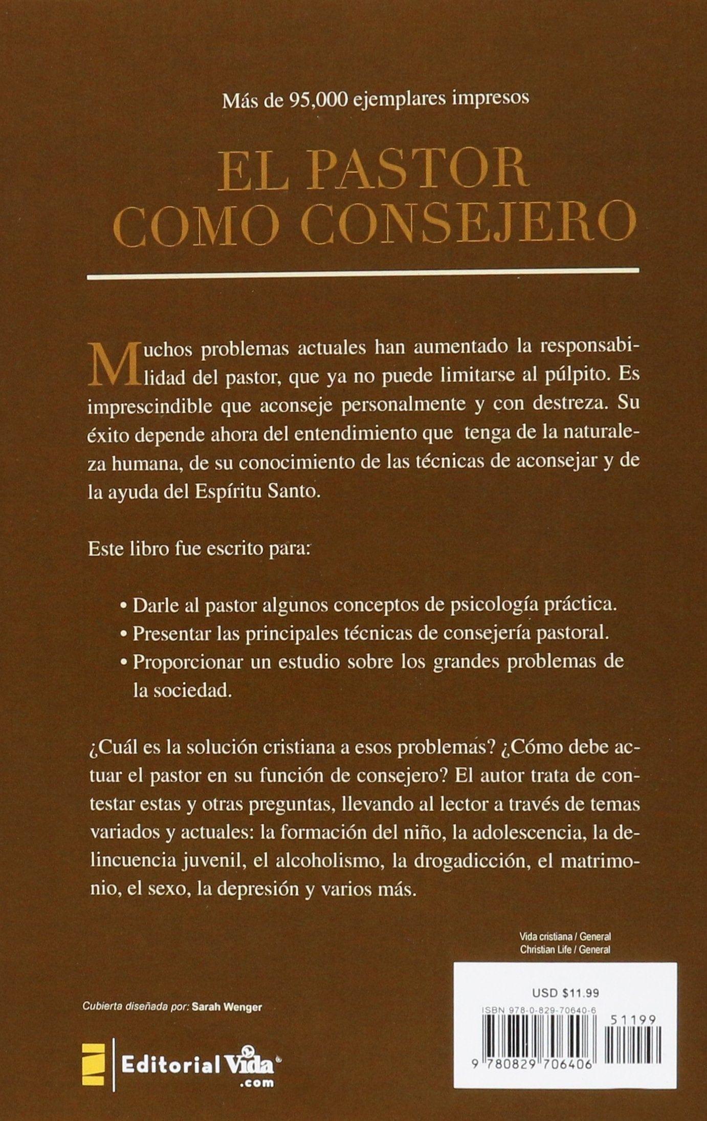 El Pastor como Consejero - Pablo Hoff - Pura Vida Books