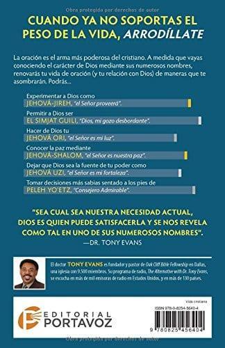 El poder de los nombres de Dios en la oración - Tony Evans - Pura Vida Books