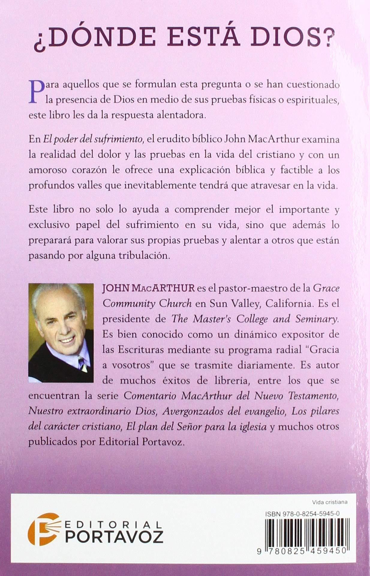 El poder del sufrimiento -John MacArthur - Pura Vida Books