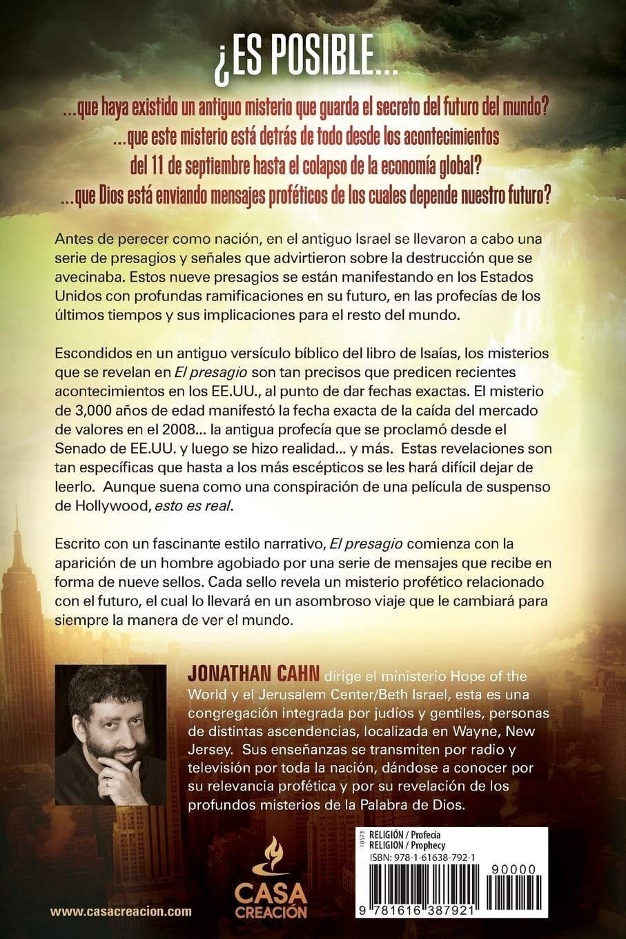 El Presagio - Johnathan Cahn - Pura Vida Books