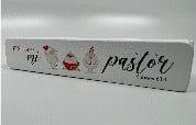 El Señor es Mi Pastor - Bloque Decorativo Madera - Pura Vida Books