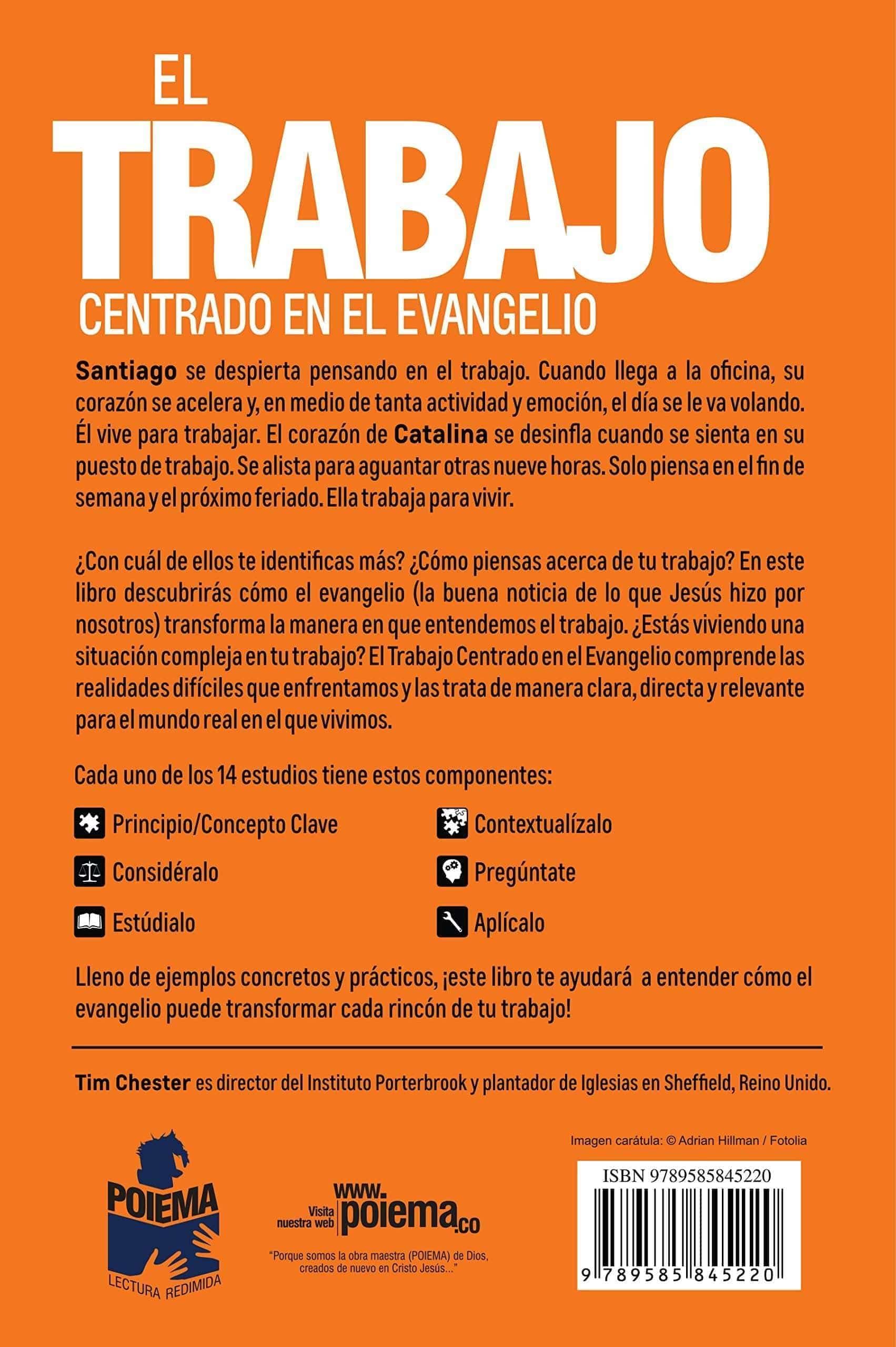 El Trabajo Centrado en el Evangelio - Tim Chester - Pura Vida Books