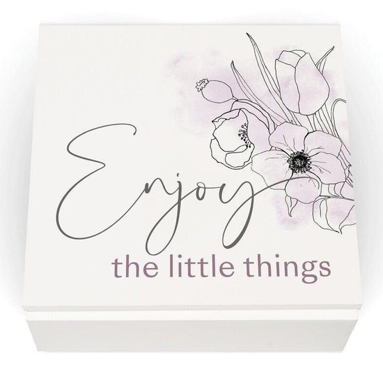 ENJOY THE LITTLE THINGS TRINKET BOX - Pura Vida Books