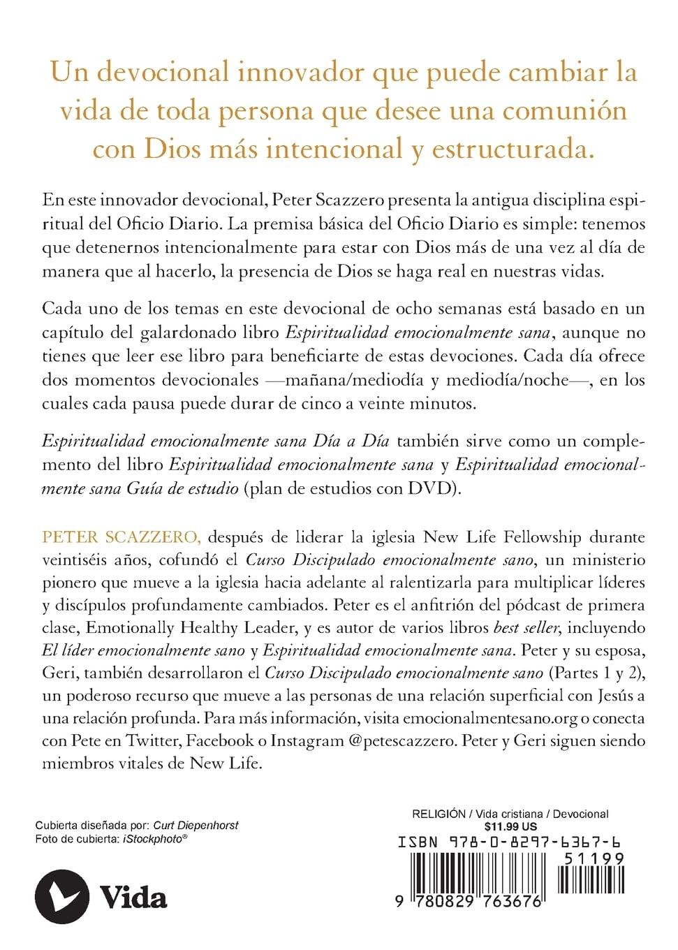 Espiritualidad emocionalmente sana - Día a día: Un peregrinar de cuarenta días con el Oficio Diario - Pura Vida Books