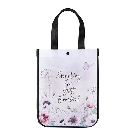 Every Day Is a Gift From God Small Eco-Friendly Tote Bag - Pura Vida Books