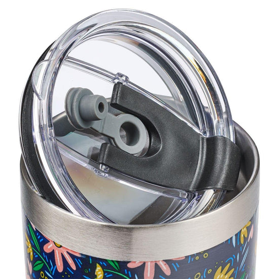 Everything Beautiful Stainless Steel Travel Mug with Reusable Stainless Steel Straw - Ecclesiastes 3:11 - Pura Vida Books