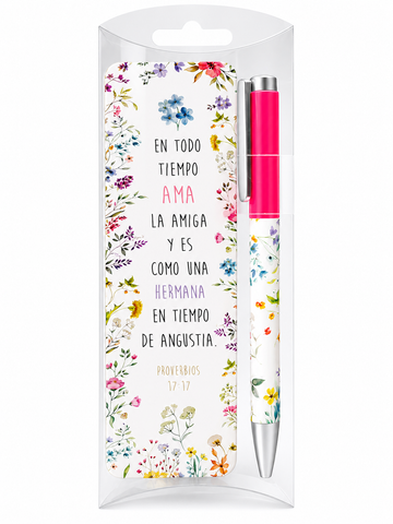 Set de Regalo con Marcador y Bolígrafo | En todo tiempo