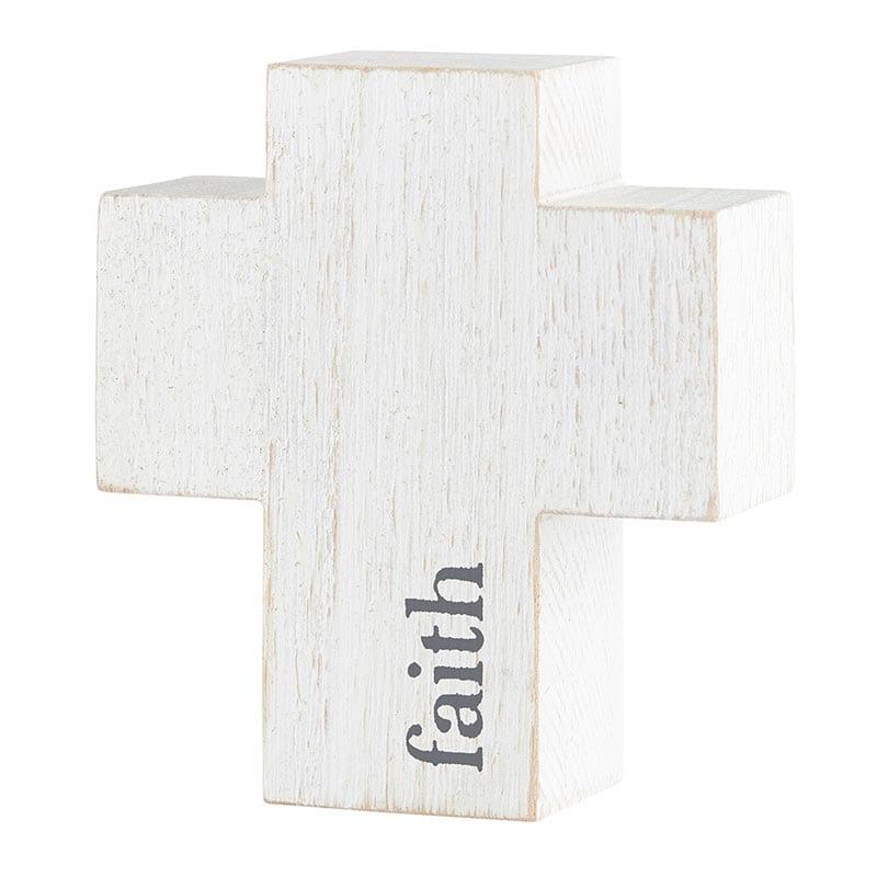 Face to Face Wood Cross - Faith - Pura Vida Books