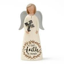 FAITH ANGEL WITH CROSS - Pura Vida Books