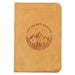 Faith Can Move Mountains Pocket-sized Full Grain Leather Journal - Pura Vida Books
