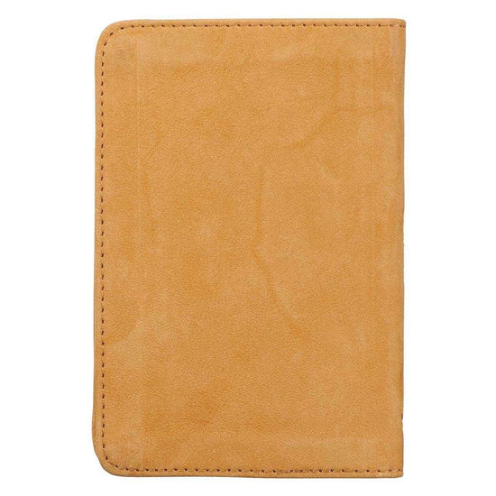 Faith Can Move Mountains Pocket-sized Full Grain Leather Journal - Pura Vida Books