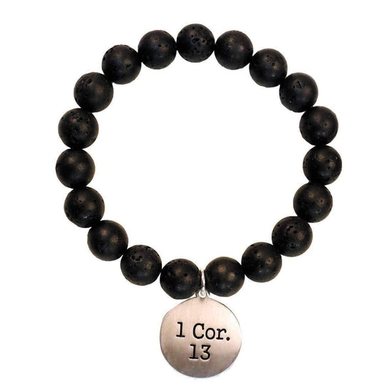 Faith Gear 1 Corinthians 13 Womens Bracelet - Pura Vida Books
