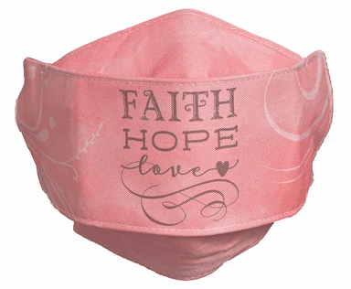 Faith Hope Love Face Mask - Pura Vida Books