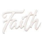 Faith - Laser Cutout Wall Art - Pura Vida Books