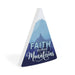 Faith Moves Mountains Mountain Shape Décor - Pura Vida Books