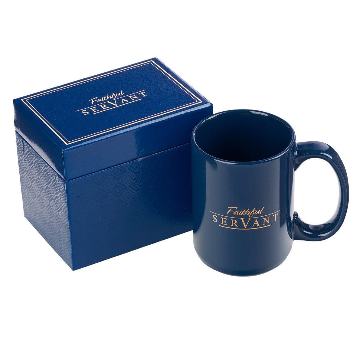 Faithful Servant Coffee Mug - 2 Chronicles 15:7 - Pura Vida Books