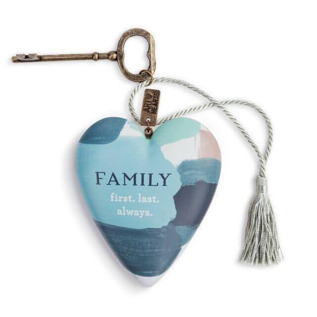 Family Always Art Heart - Pura Vida Books