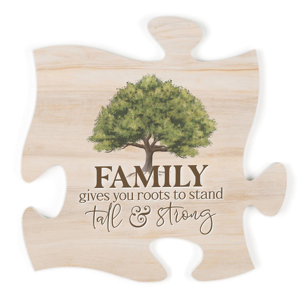 Family Gives You Roots To Stand Tall & Strong Cuadro Rompecabeza - Pura Vida Books