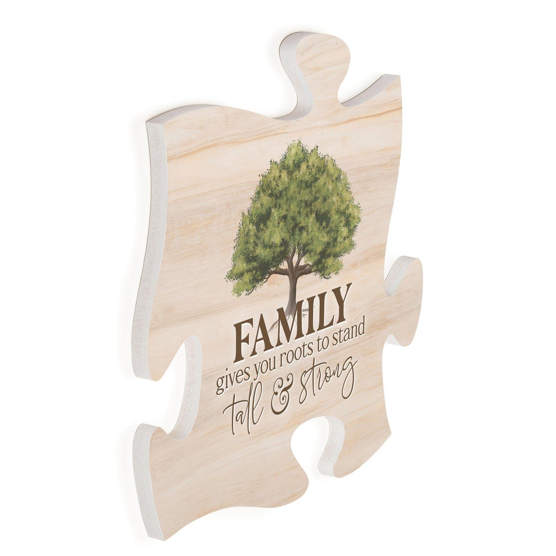 Family Gives You Roots To Stand Tall & Strong Cuadro Rompecabeza - Pura Vida Books