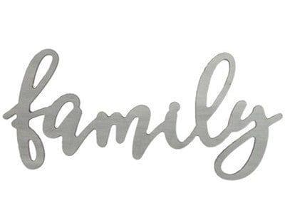 Family Word Art - Pura Vida Books