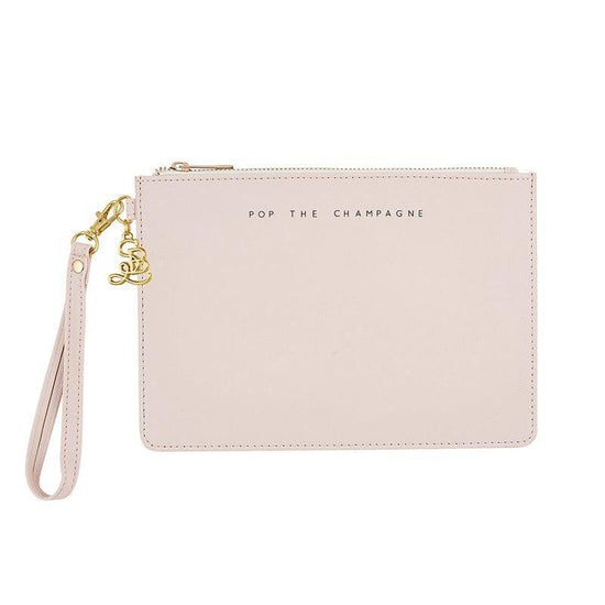 Fashion Wristlet - Pop the Champagne - Pura Vida Books