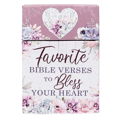 Favorite Bible Verses to Bless Your Heart Box of Blessings - Pura Vida Books