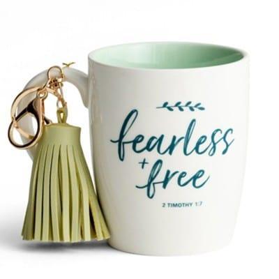 Fearless And Free Mug - Pura Vida Books