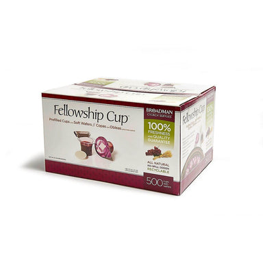 Fellowship Cup communion cups – juice and wafer – 500 Count Box - Pura Vida Books