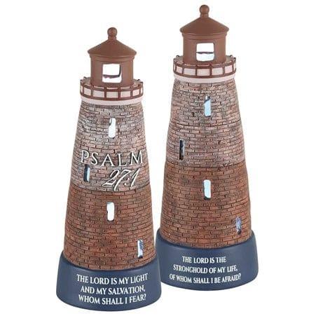 FIGR LIGHTHOUSE THE LORD IS MY LIGHT - Pura Vida Books